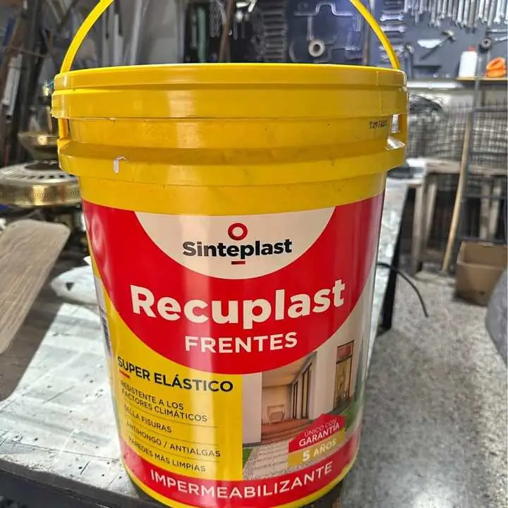 Recuplast frentes 20 litros color naranja