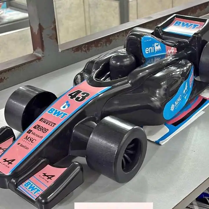 Auto carrera fórmula uno juguete grande 60 cm