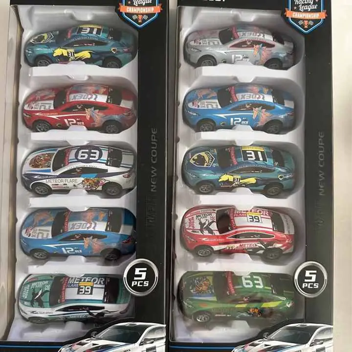 Autitos niños caja x5 unidades