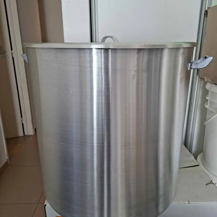 Olla gastronómica aluminio 100 litros