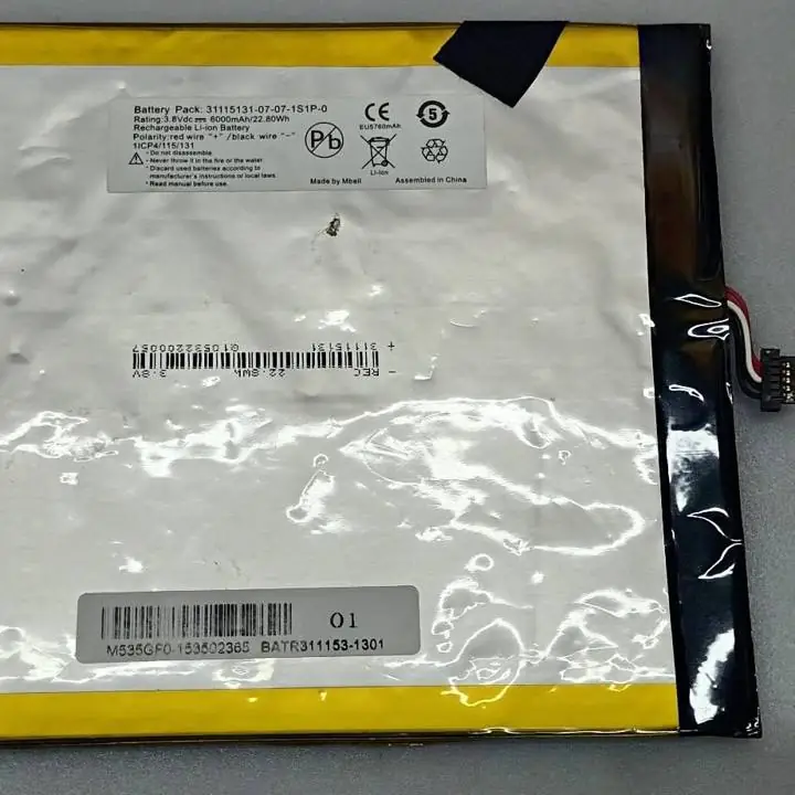 Batería Positivo Bgh 2 en 1 T201 T201n T201x 3.8v 6000mah