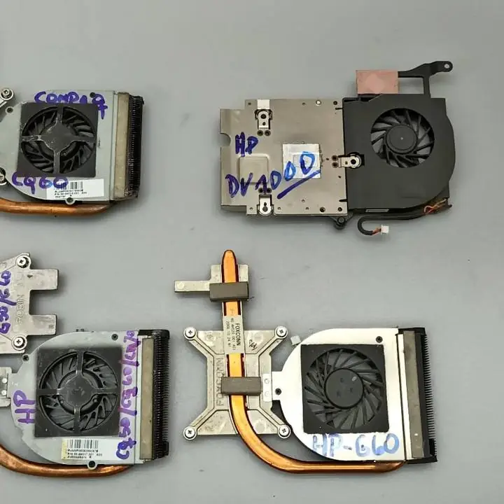 Notebook - cooler y disipadores B / repuestos varios