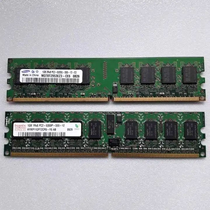 Memoria PC/ Samsung - Hynix / DDR2 - 1G - 5300U / AVELLANEDA