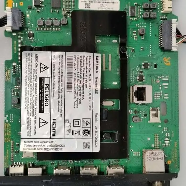 Placa main Samsung UN43AU7000G - 100% probada