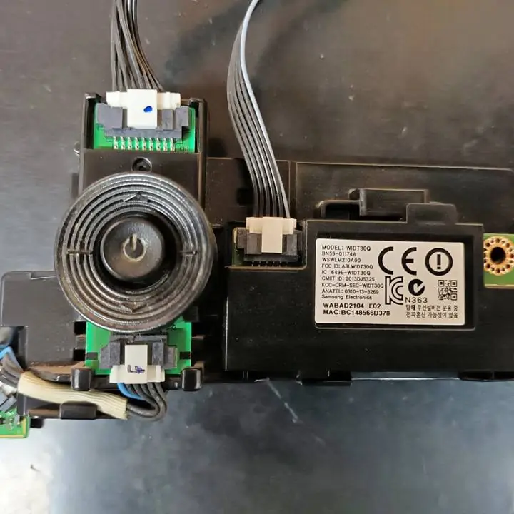 Joystick de encendido + WiFi / Samsung 32 / UN32H5500agcfv / UN32H5500agctc / Original OK