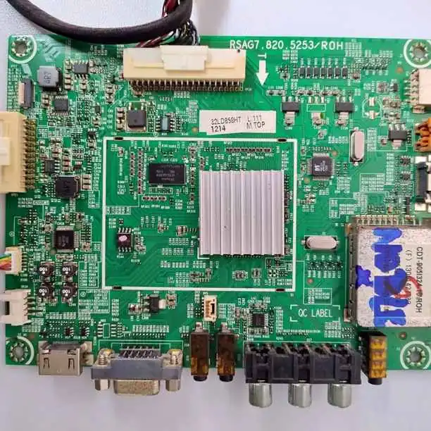 Placa Main Noblex 32 / 32LD858HT / Cod Rsag7.820.5253 (Usado)