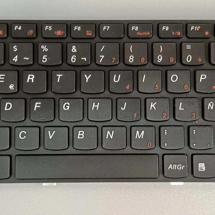 Teclado Lenovo G470 G475 Negro Español