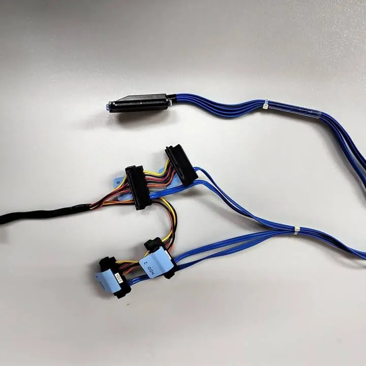 Cable Dell sas a 4 x sas / cable de disco duro sata para poweredge T410 HR28N / varios modelos