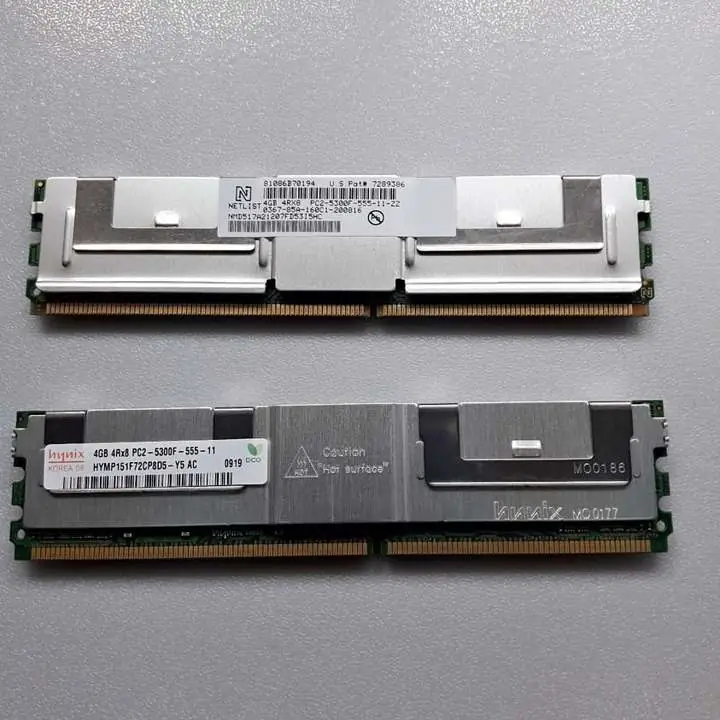 Memorias Servidor / Hynix - DDR2 4G / 4rx8 Pc2 5300F / 555 11