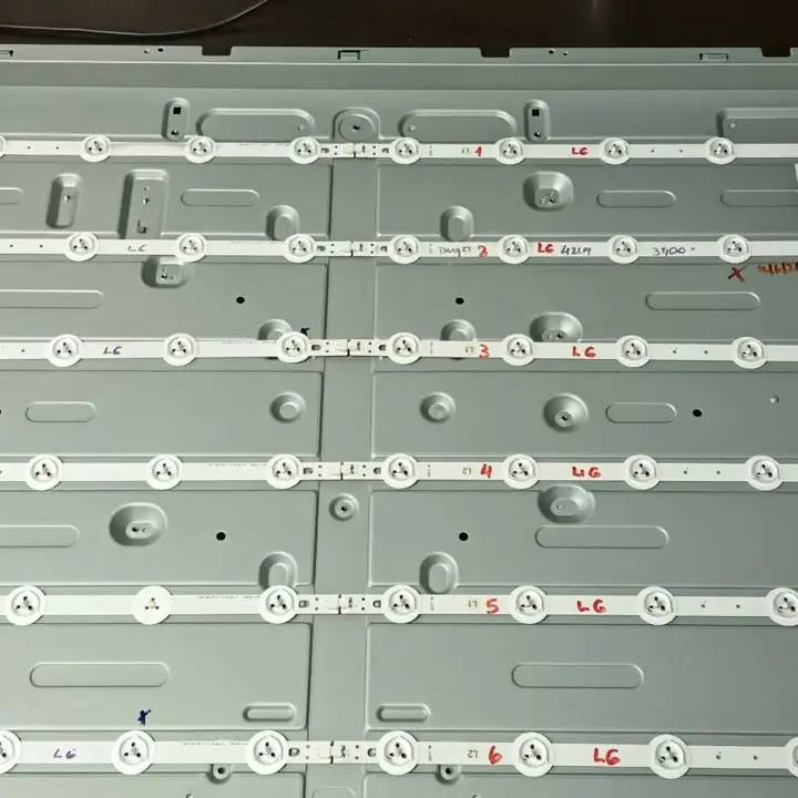 Kit Tiras de LED TV LG / Modelo 42LM3400. OK