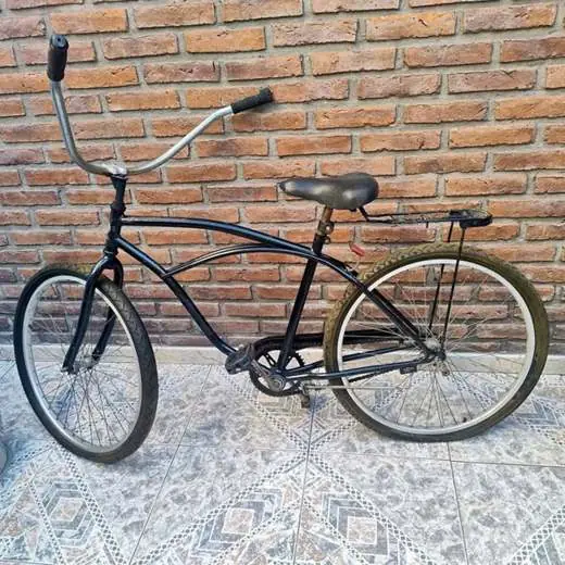 Bicicletas playera rodado 28 con apoya pie y equipaje