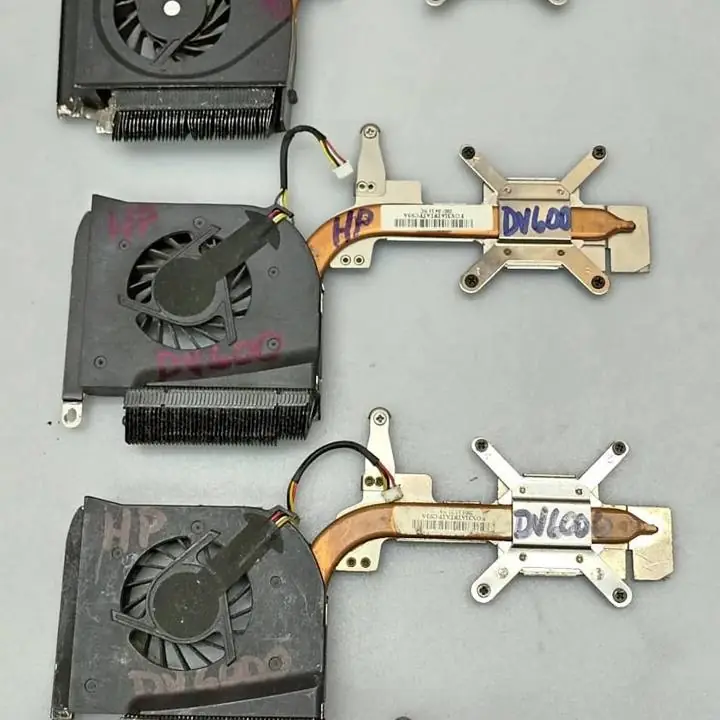 Notebook - cooler y disipadores a / repuestos varios