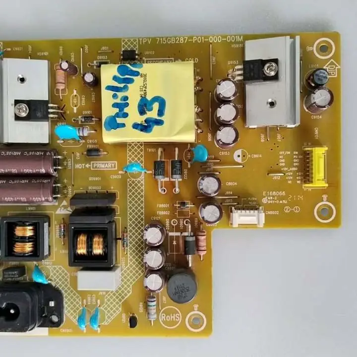 Placa Fuente Philips 43 / 43pfd6825/77 / Cod 715gb287-p01-000-001m