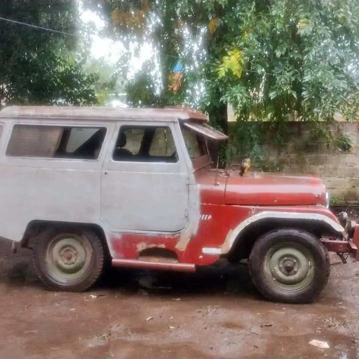 Jeep 62 carrozado corto sin papeles motor y caja