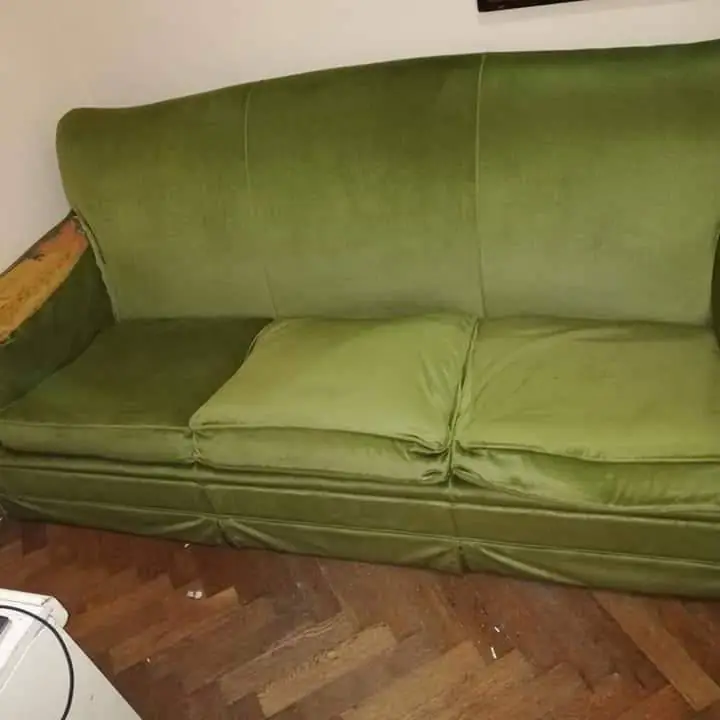 Juego de 3 sillones antiguos para retapizar