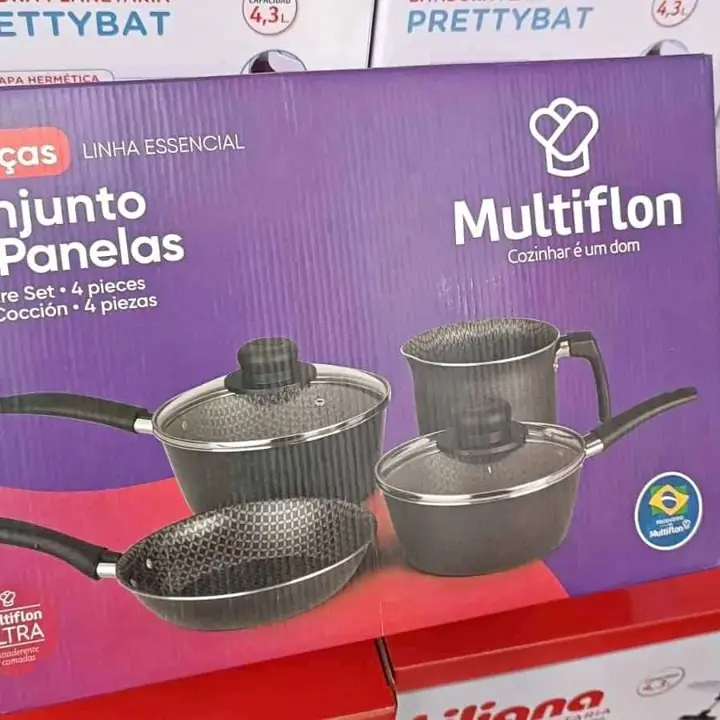Set de ollas Multiflon