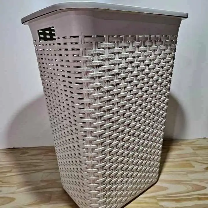 Canasto para ropa grande con tapa