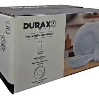 Set de vajillas 12 piezas Durax