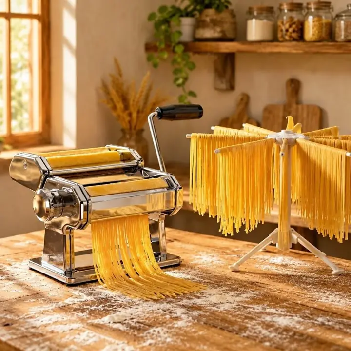 Fabrica de pasta + secador de fideos acero inoxidable (envio gratis)