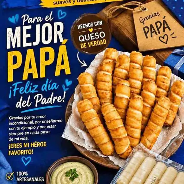 Tequeños congelados listos para freír y deleitar paladares