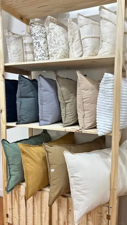 Almohadas, almohadones y fundas