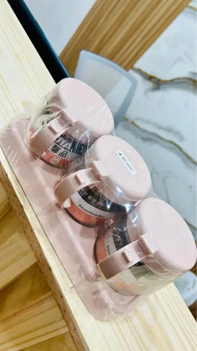 Especieros x3 Rosa