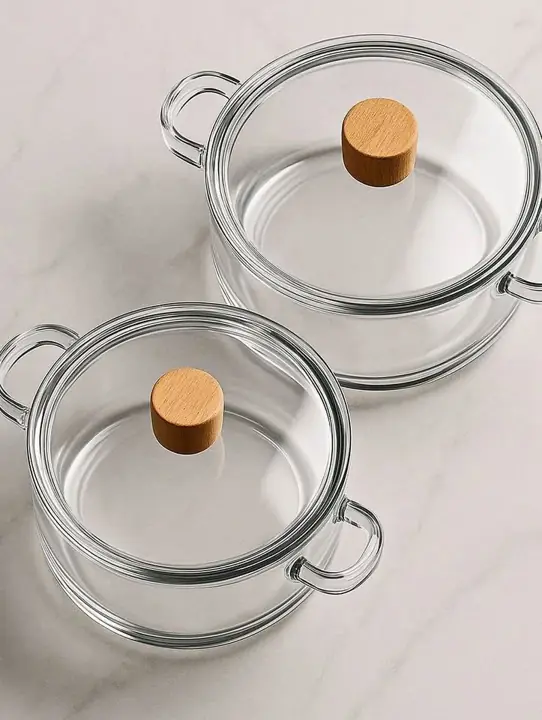 Olla de vidrio 2,5 y 3,2 litros