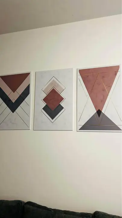 Cuadros decorativos tríptico