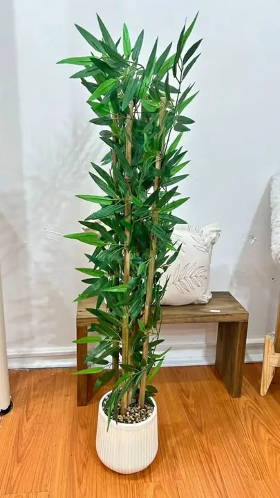 Bambu artificial 1,20 metros con maceta