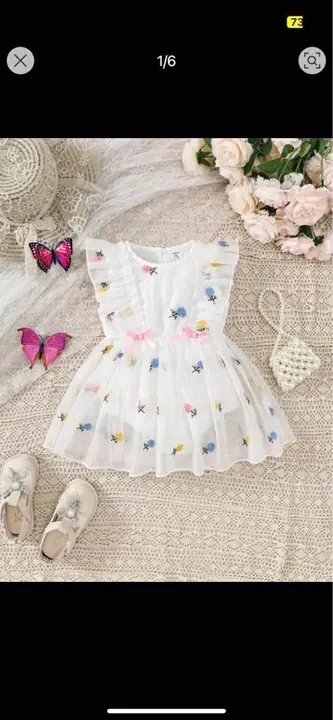 Vestido bebé niña