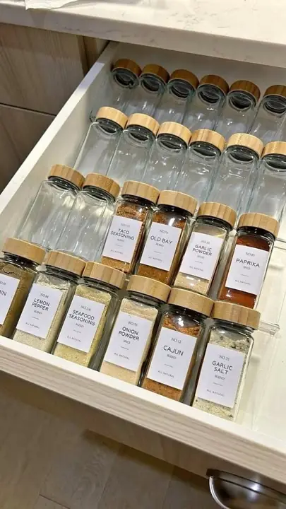 Especieros tapa bambu
