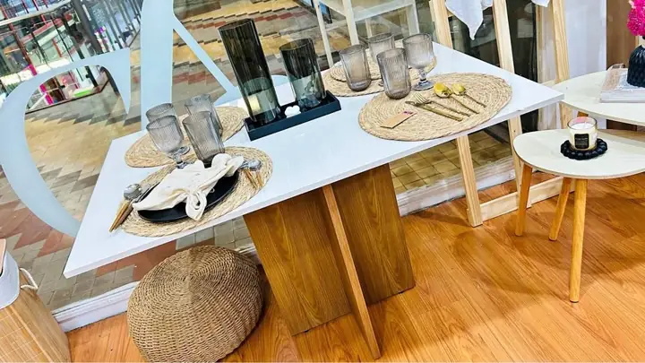 Mesa comedor mdf 120x80