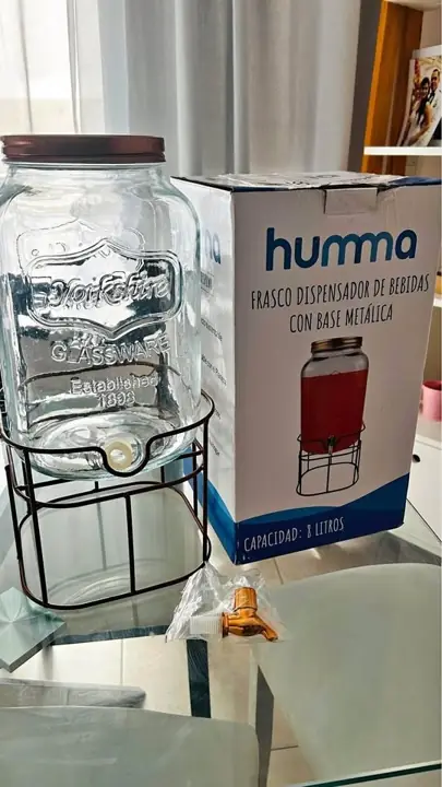Frasco dispensar 8 L
