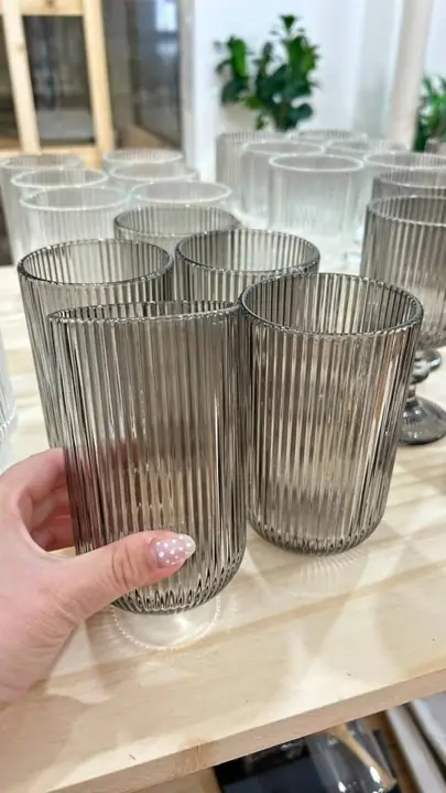 Vasos negros aesthetic en tendencia X6