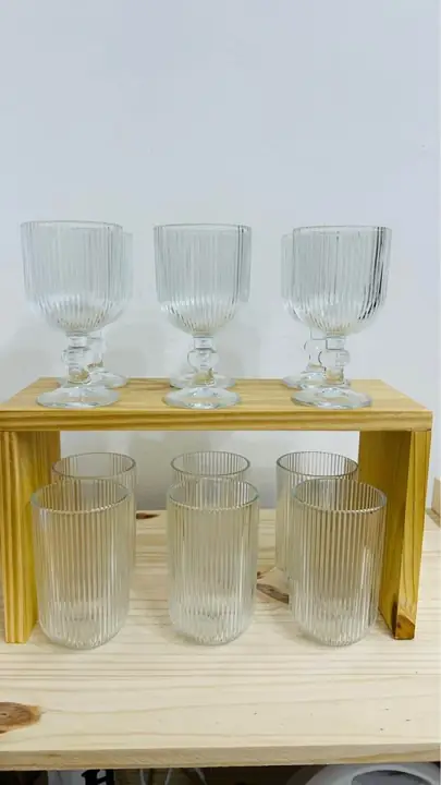 Vasos y copas x 12