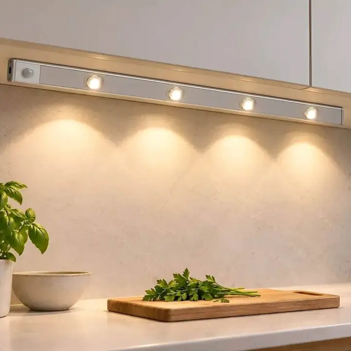 Barra led recargable 40 cm tres tonos de luz