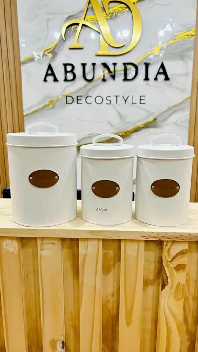 Latas nórdicas azúcar, café y yerba x3