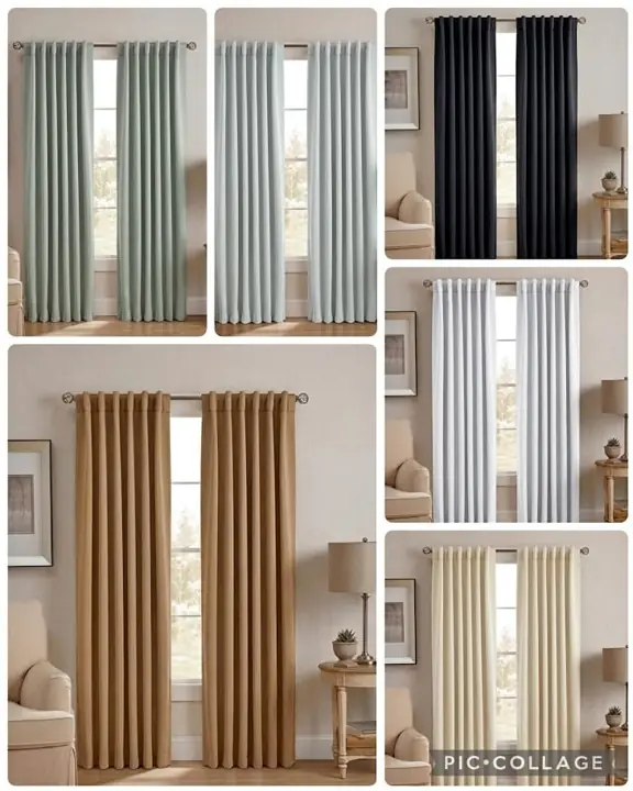 Cortinas blackout 2 paños de 140X220