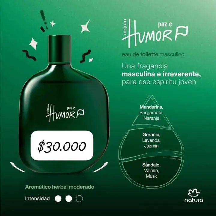 Perfume humor paz