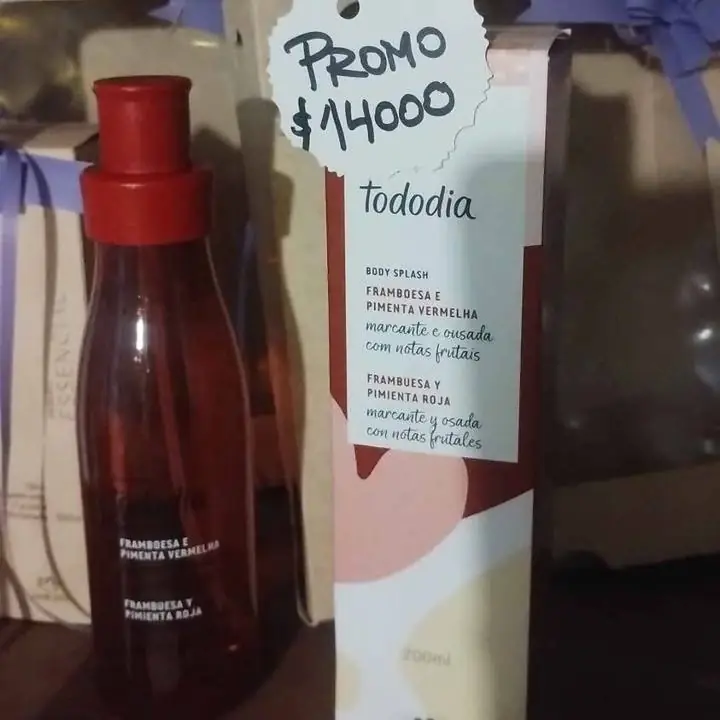 Body splash frambuesa y pimienta roja! súper promo oferta hoy