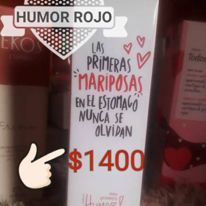 Perfume humor rojo PROMO