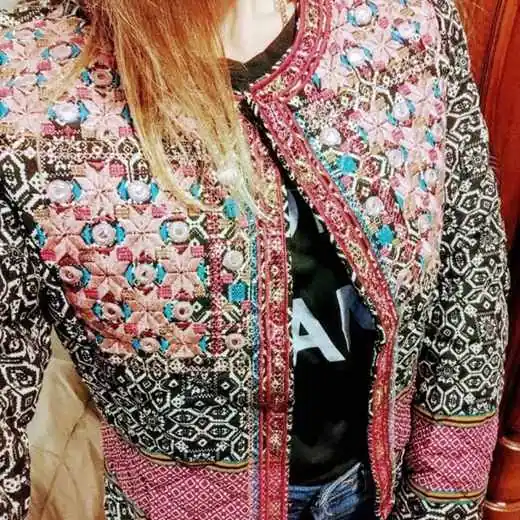 Chaquetas bordadas boho chic