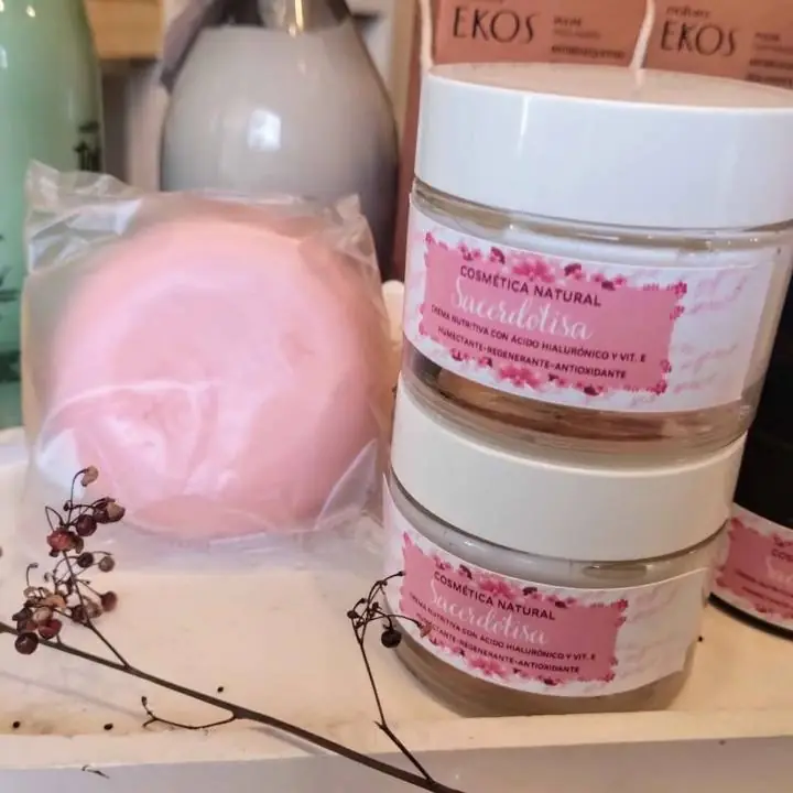 Crema para el rostro ácido hialurónico y vitamina c promo! hoy!