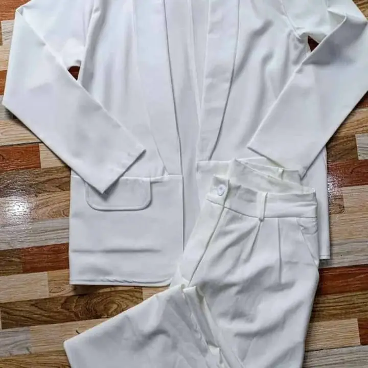 Pantalón sastrero blanco palazzo hermosoo! oferta! hoy!