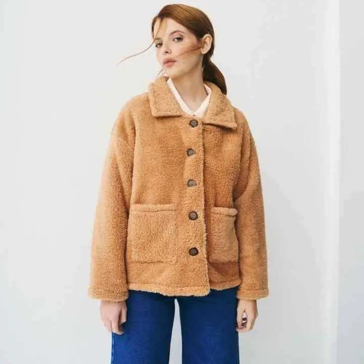 Saco corderito promo liquidacion invierno!