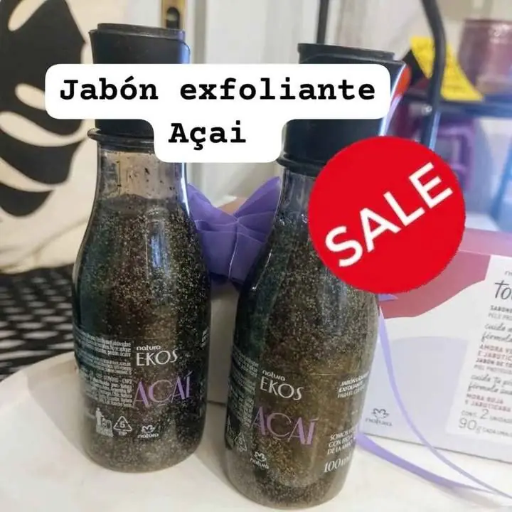 Jabón exfoliante Açai Súper promo oferta HOY!
