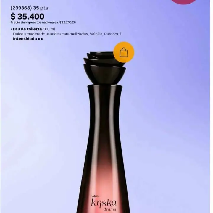 Perfume kriska drama super promo oferta hoy!
