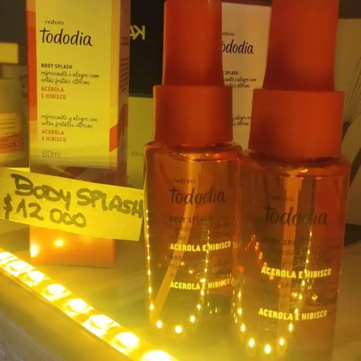 Body splash acerola e hibisco tamaño chico 60 ml super promo!hoy!
