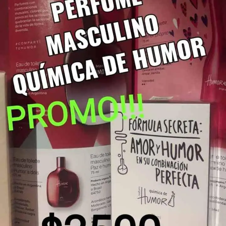 Perfume química de humor masculino .. promo! promos natura oferta!