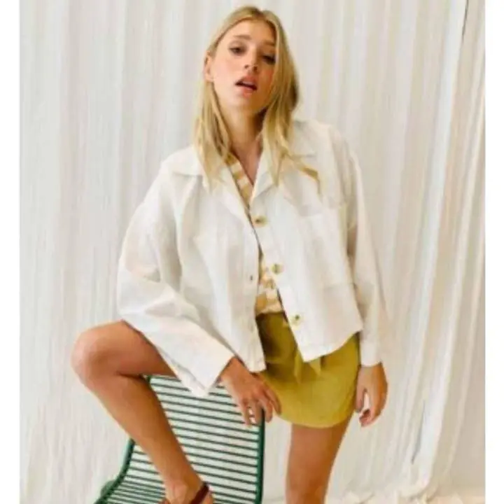 Camperita de gabardina